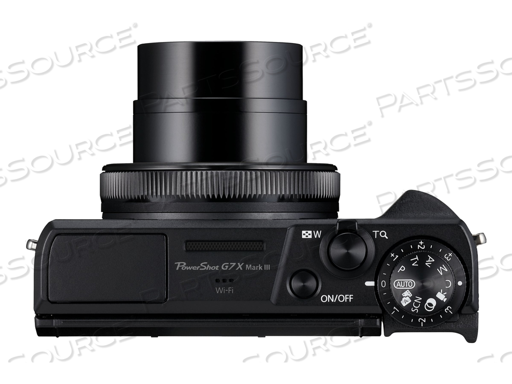 POWERSHOT G7 X MARK III, DIGITAL CAMERA, COMPACT, 20.1 MP, 4K / 30 FPS, 4.2X OPTICAL ZOOM, WI-FI, BLUETOOTH, BLACK by Canon (Consumer Electronics)