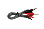 SHIELDED PIN MICRO STIM NERVE STIMULATOR ALLIGATOR CLIP - 6 FT by AirLife (aka SunMed Group, LLC)