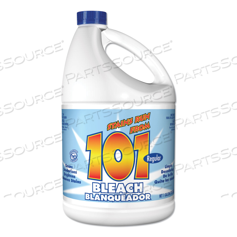 REGULAR CLEANING LOW STRENGTH BLEACH, 1 GAL BOTTLE by 101 REGULAR CLEANING LOW STRENGTH BLEACH, 1 GAL BOTTLE by 101