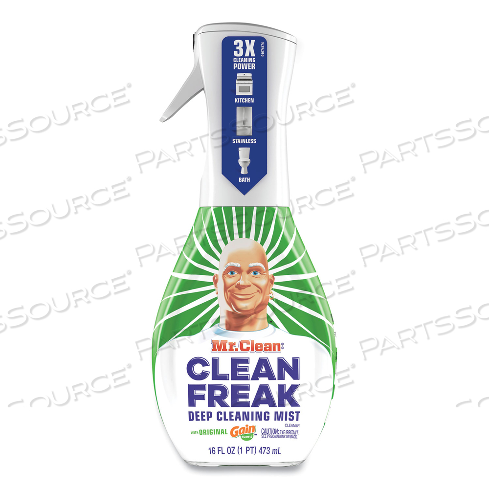 CLEAN FREAK DEEP CLEANING MIST MULTI-SURFACE SPRAY, GAIN ORIGINAL, 16 OZ SPRAY BOTTLE by Mr. Clean