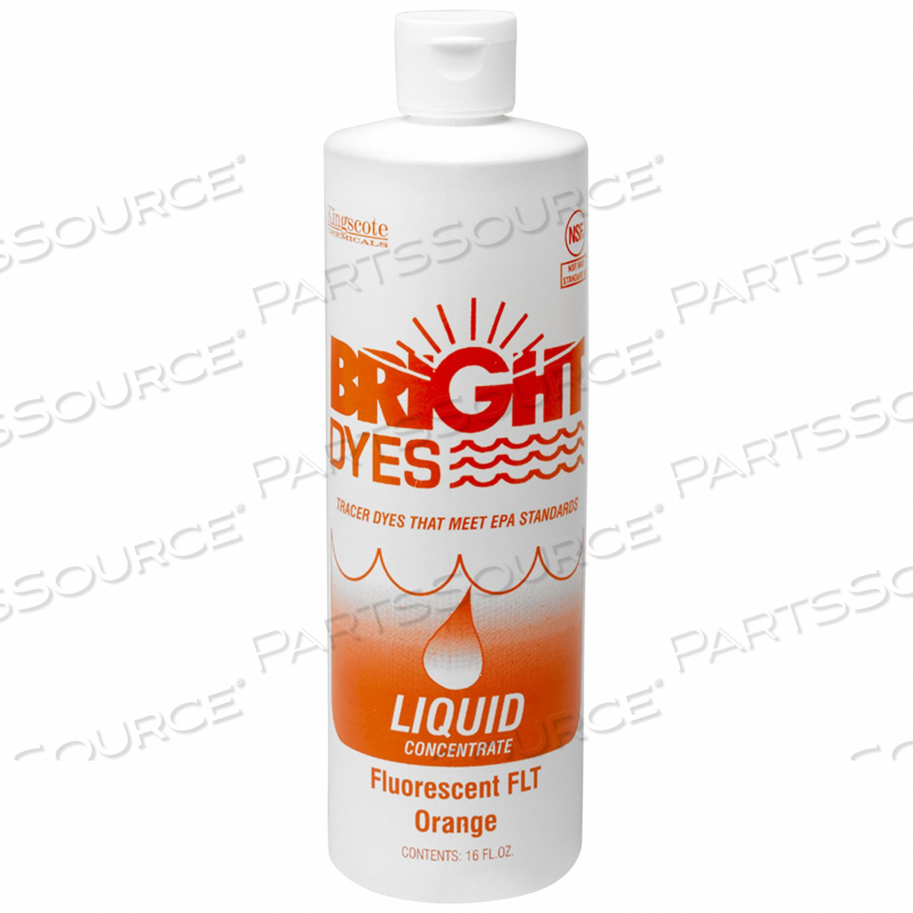 DYE TRACER LIQUID ORANGE 1 PINT by Bright Dyes DYE TRACER LIQUID ORANGE 1 PINT by Bright Dyes