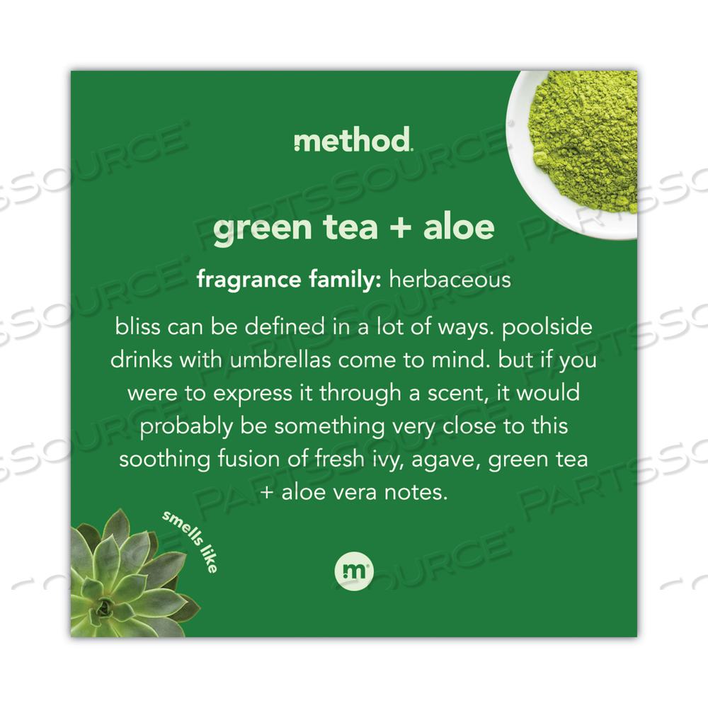 FOAMING HAND WASH, GREEN TEA/ALOE, 10 OZ PUMP BOTTLE by Method