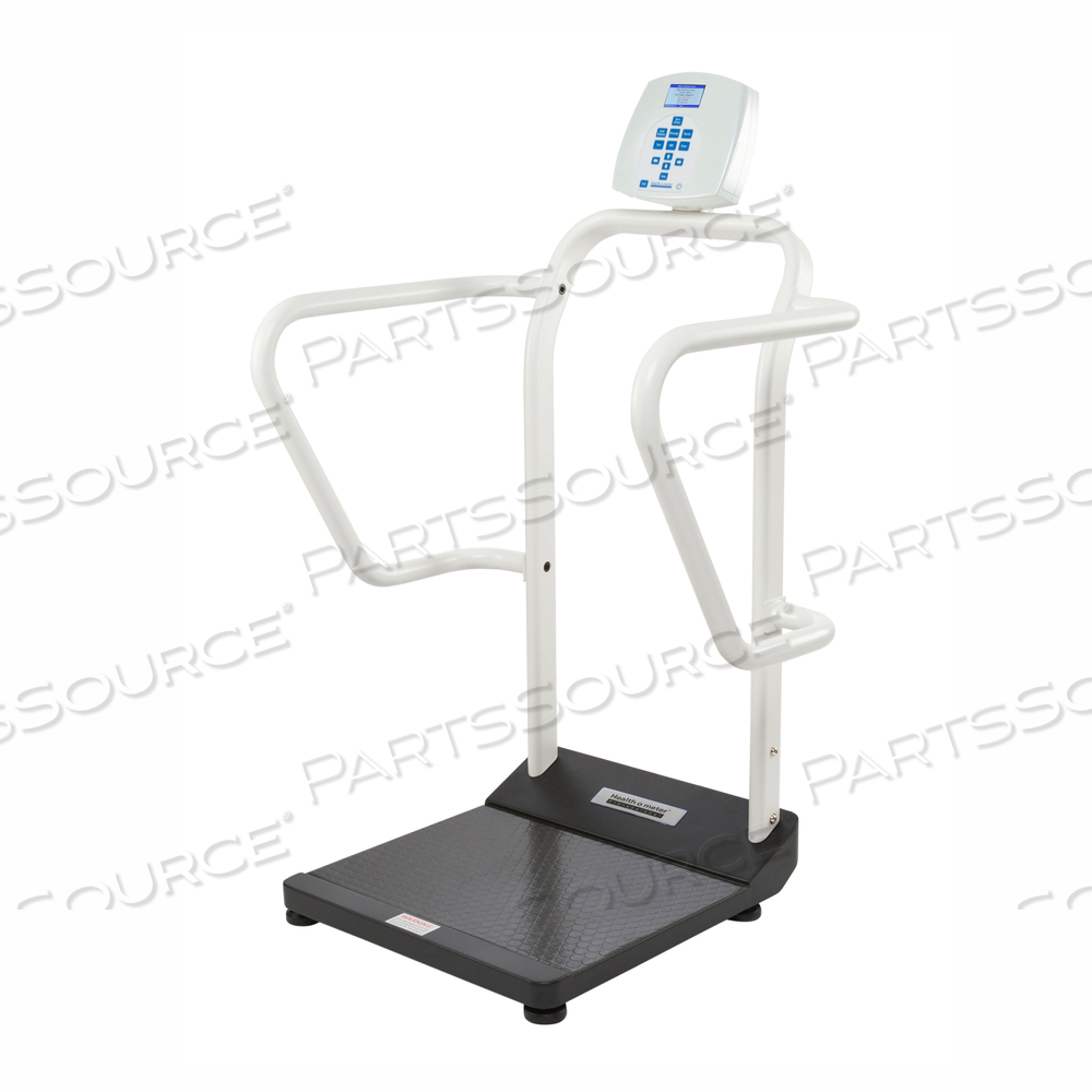1000LB DIGITAL HANDRAIL HOM BARIATRIC SCALE WITH BUILT-IN PELSTAR WIRELESS by Health O Meter Professional Scales 1000LB DIGITAL HANDRAIL HOM BARIATRIC SCALE WITH BUILT-IN PELSTAR WIRELESS by Health O Meter Professional Scales