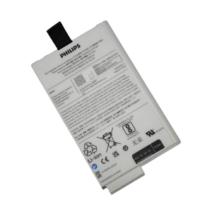 BATTERY, LITHIUM-ION, 149 X 89 X 19.7MM DIMENSIONS, 7100MAH CAPACITY, 10.7V VOLTAGE, FOR USE WITH: FOR MX400, MX450 INTELLIVUE PATIENT MONIT by Philips