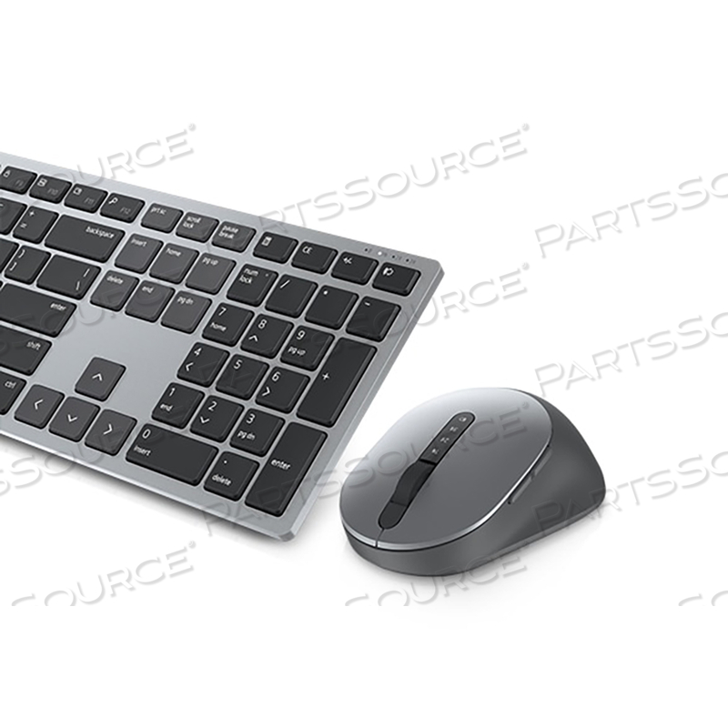2.4GHZ 1600DPI TITAN GREY MULTI-DEVICE WIRELESS BLUETOOTH KEYBOARD AND MOUSE by Dell Computer 2.4GHZ 1600DPI TITAN GREY MULTI-DEVICE WIRELESS BLUETOOTH KEYBOARD AND MOUSE by Dell Computer