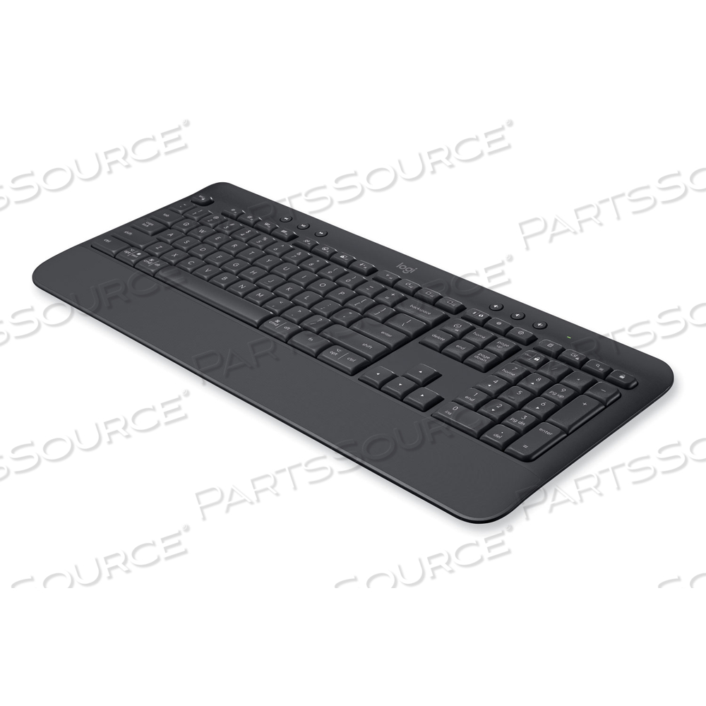 LOGITECH SIGNATURE K650 COMFORT FULL-SIZE WIRELESS KEYBOARD WITH WRIST REST, GRAPHITE, KEYBOARD, GRAPHITE INPUT DEVICE by Logitech