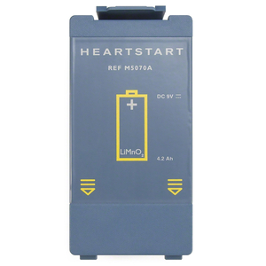 BATTERY, LIMN02, 4.2AH CAPACITY, 9V VOLTAGE, DISPOSABLE, FOR USE WITH: FOR HEARTSTART® FRX/ONSITE/HS1/HOME DEFIBRILLATOR by Philips