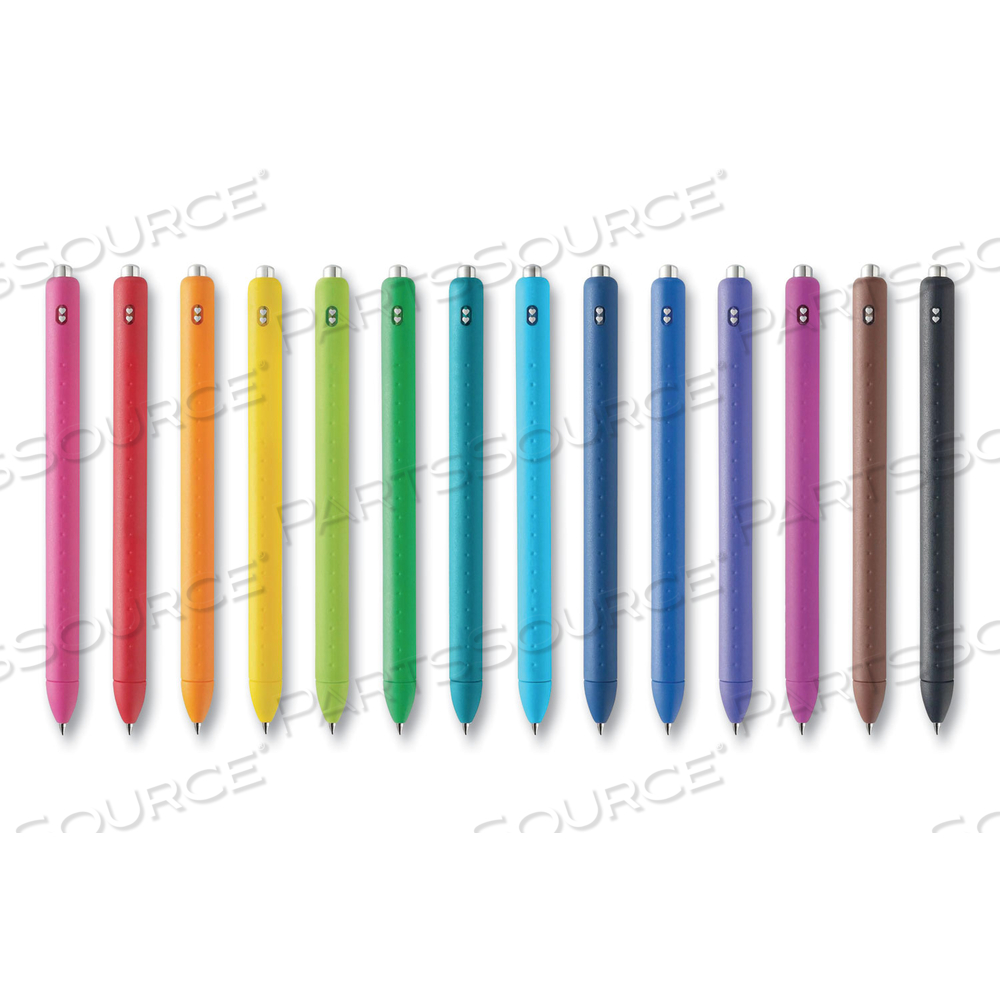 INKJOY GEL PEN, RETRACTABLE, FINE 0.5 MM, ASSORTED INK AND BARREL COLORS by Paper Mate INKJOY GEL PEN, RETRACTABLE, FINE 0.5 MM, ASSORTED INK AND BARREL COLORS by Paper Mate