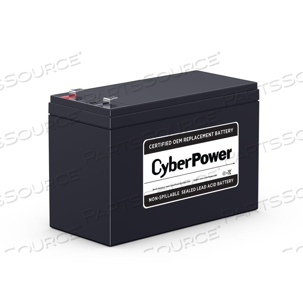 ONE REPLACEMENT SEALED LEAD ACID BATTERY TO UPS SYSTEMS by CyberPower