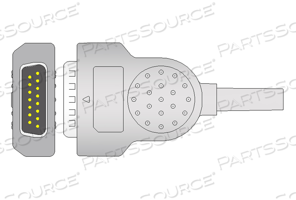 10-LEAD ECG TRUNK CABLE 10-LEAD ECG TRUNK CABLE