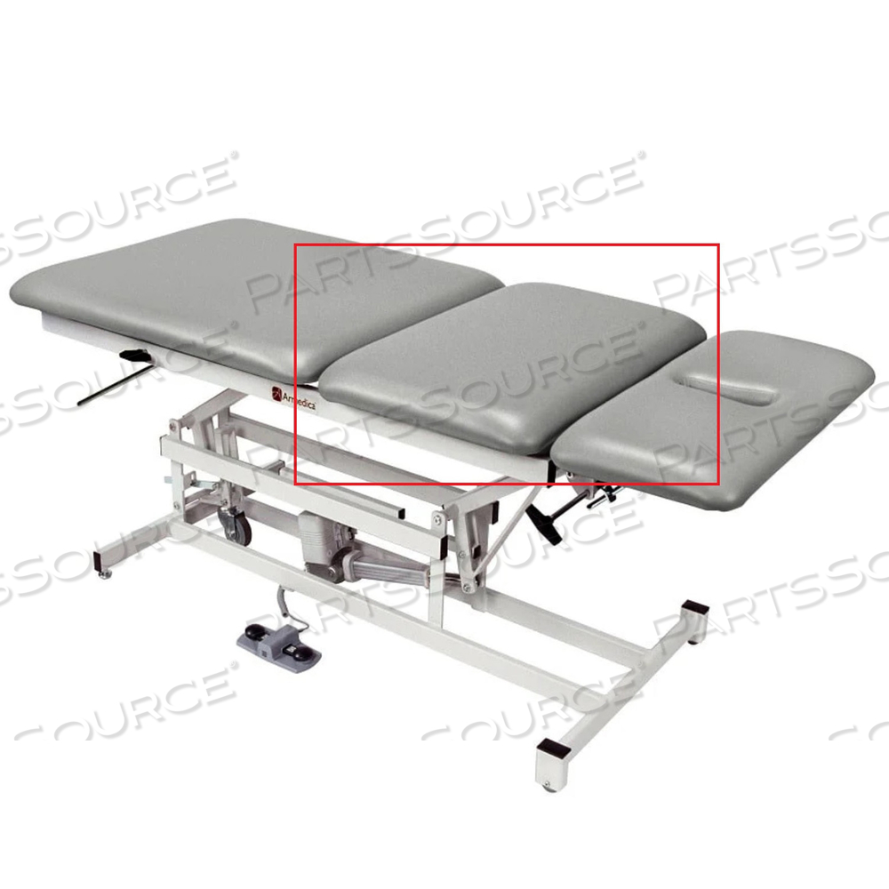 NAWHIDE IMPERIAL BLUE REPLACEMENT CENTER SECTION UPHOLSTERY TOP CUSHION FOR AM-334 / BA-334 TABLES by Armedica