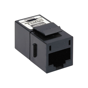 INLINE COUPLER 8 CAT6 BLACK by Hubbell INLINE COUPLER 8 CAT6 BLACK by Hubbell