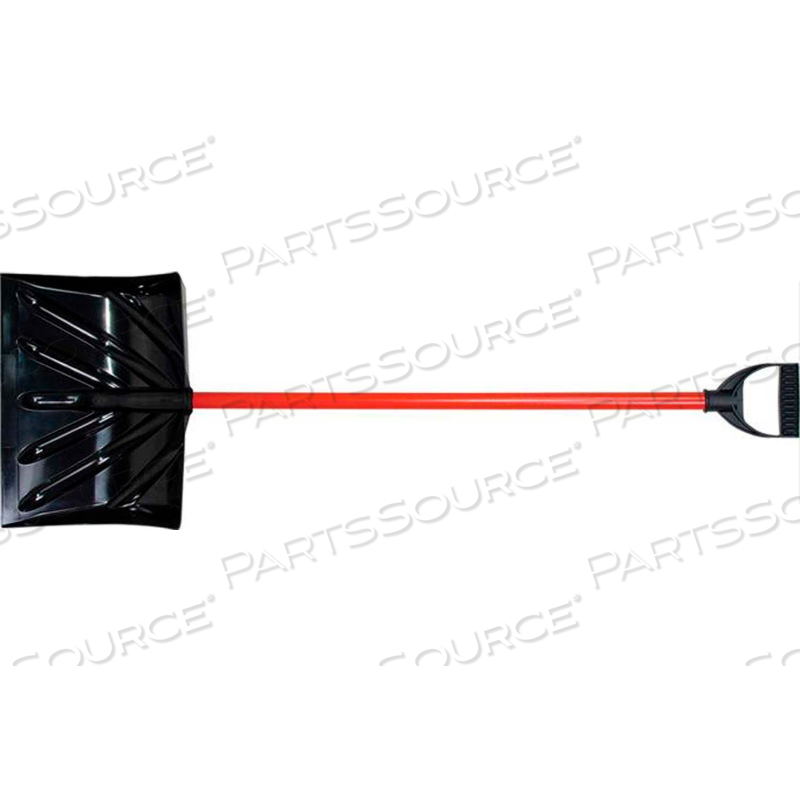 TRUETEMPER 16" POLY BLADE COMBO SNOW SHOVEL W/ STEEL D-GRIP HANDLE by The AMES Companies, Inc. TRUETEMPER 16" POLY BLADE COMBO SNOW SHOVEL W/ STEEL D-GRIP HANDLE by The AMES Companies, Inc.