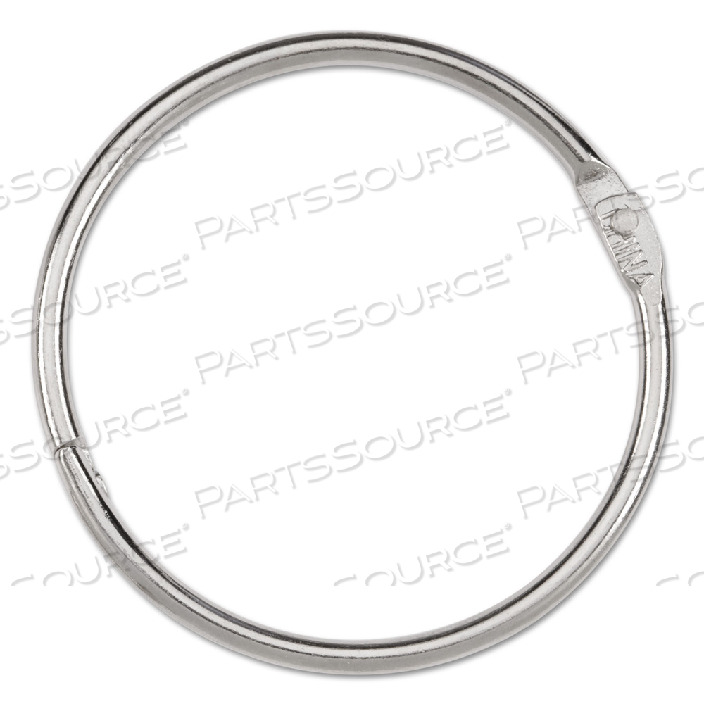 METAL BOOK RINGS, 2" DIAMETER by ACCO Brands