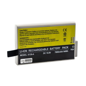 BATTERY, LITHIUM-ION, 6AH CAPACITY, 10.8V VOLTAGE, FOR USE WITH: FOR MP5, MP20, MP30, MP50, M8001A, M8002A, M8100, MX450, MX500 INTELLIVUE P by Philips