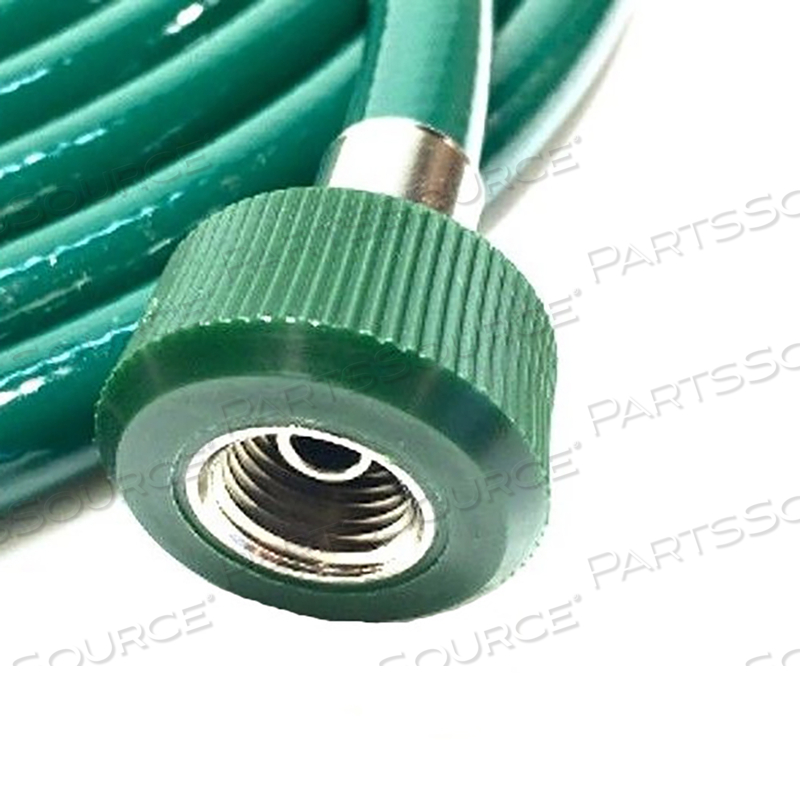 20FT CHEMETRON MALE X 1240 DISS FEMALE HAND TIGHT MEDICAL O2 HOSE by Broward A&C Medical Supply, Inc.