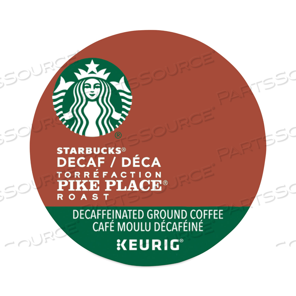 PIKE PLACE DECAF COFFEE K-CUPS PACK by Starbucks