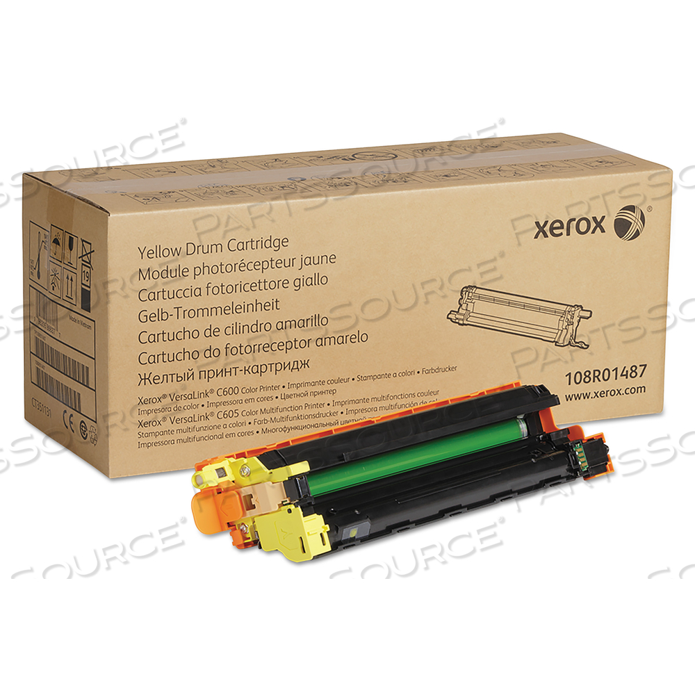 108R01487 DRUM UNIT, 40,000 PAGE-YIELD, YELLOW by Xerox 108R01487 DRUM UNIT, 40,000 PAGE-YIELD, YELLOW by Xerox