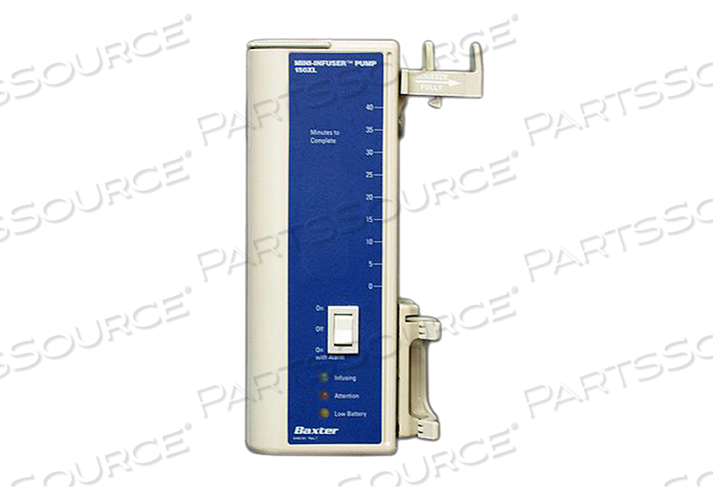 REPAIR SERVICE FOR BAXTER MINI INFUSER 150 INFUSION PUMP 