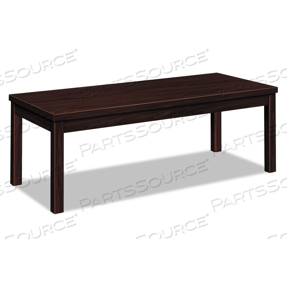 LAMINATE OCCASIONAL TABLE, RECTANGULAR, 48W X 20D X 16H, MAHOGANY by HON LAMINATE OCCASIONAL TABLE, RECTANGULAR, 48W X 20D X 16H, MAHOGANY by HON