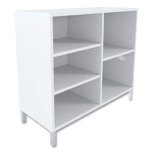 ESSENTIALS LAMINATE BOOKCASE, FIVE-SHELF, 36W X 15D X 31.6H, WHITE by Union & Scale