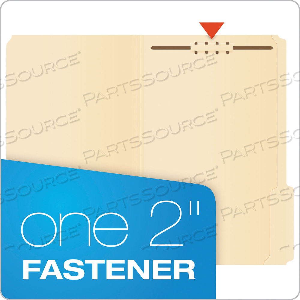 MANILA FASTENER FOLDERS, 1/3-CUT TABS, 1 FASTENER, LEGAL SIZE, MANILA EXTERIOR by Esselte Pendaflex Corp. MANILA FASTENER FOLDERS, 1/3-CUT TABS, 1 FASTENER, LEGAL SIZE, MANILA EXTERIOR by Esselte Pendaflex Corp.