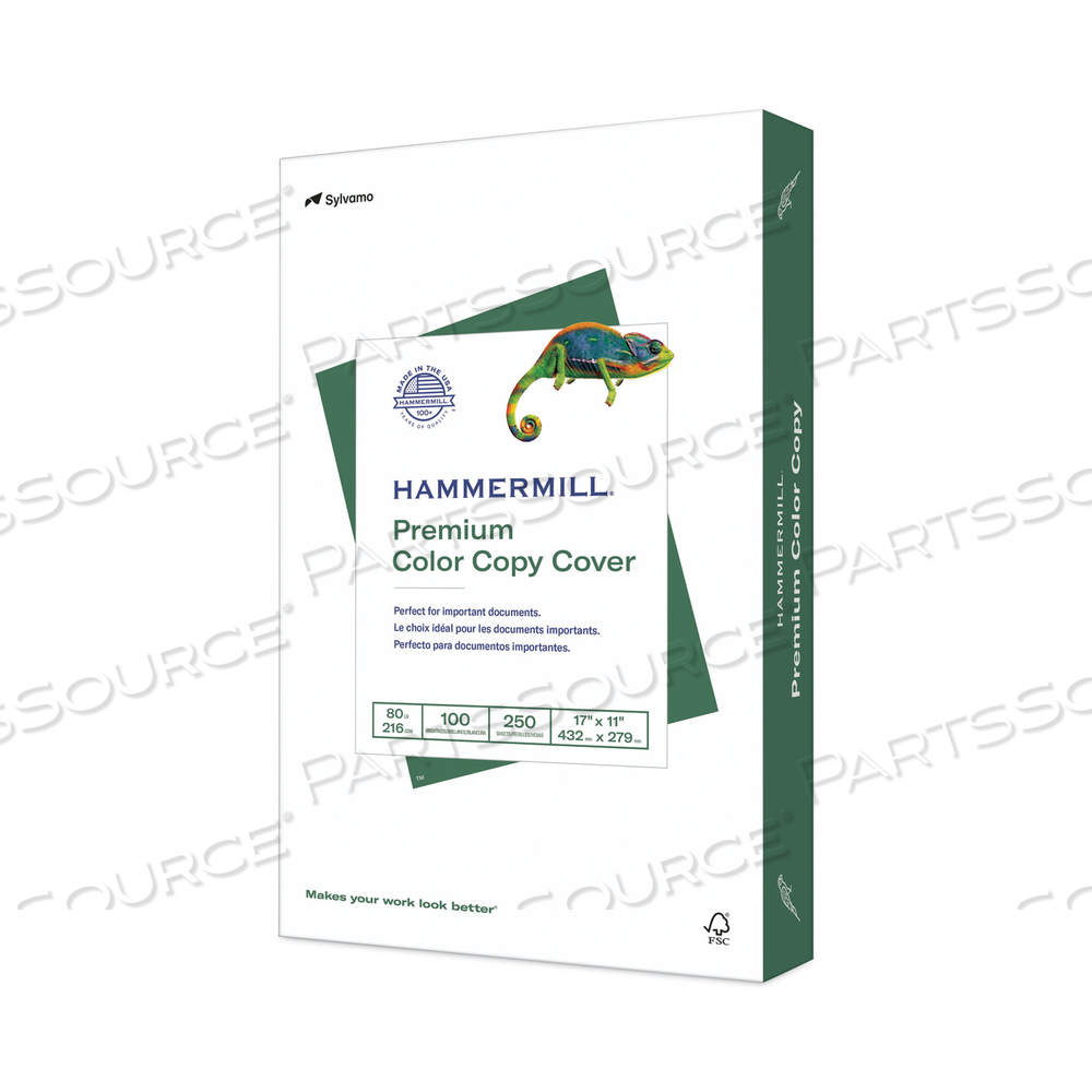 COPIER DIGITAL CVR STOCK, 11" X 17", PHOTO WHITE, 250/PACK by Hammermill COPIER DIGITAL CVR STOCK, 11" X 17", PHOTO WHITE, 250/PACK by Hammermill