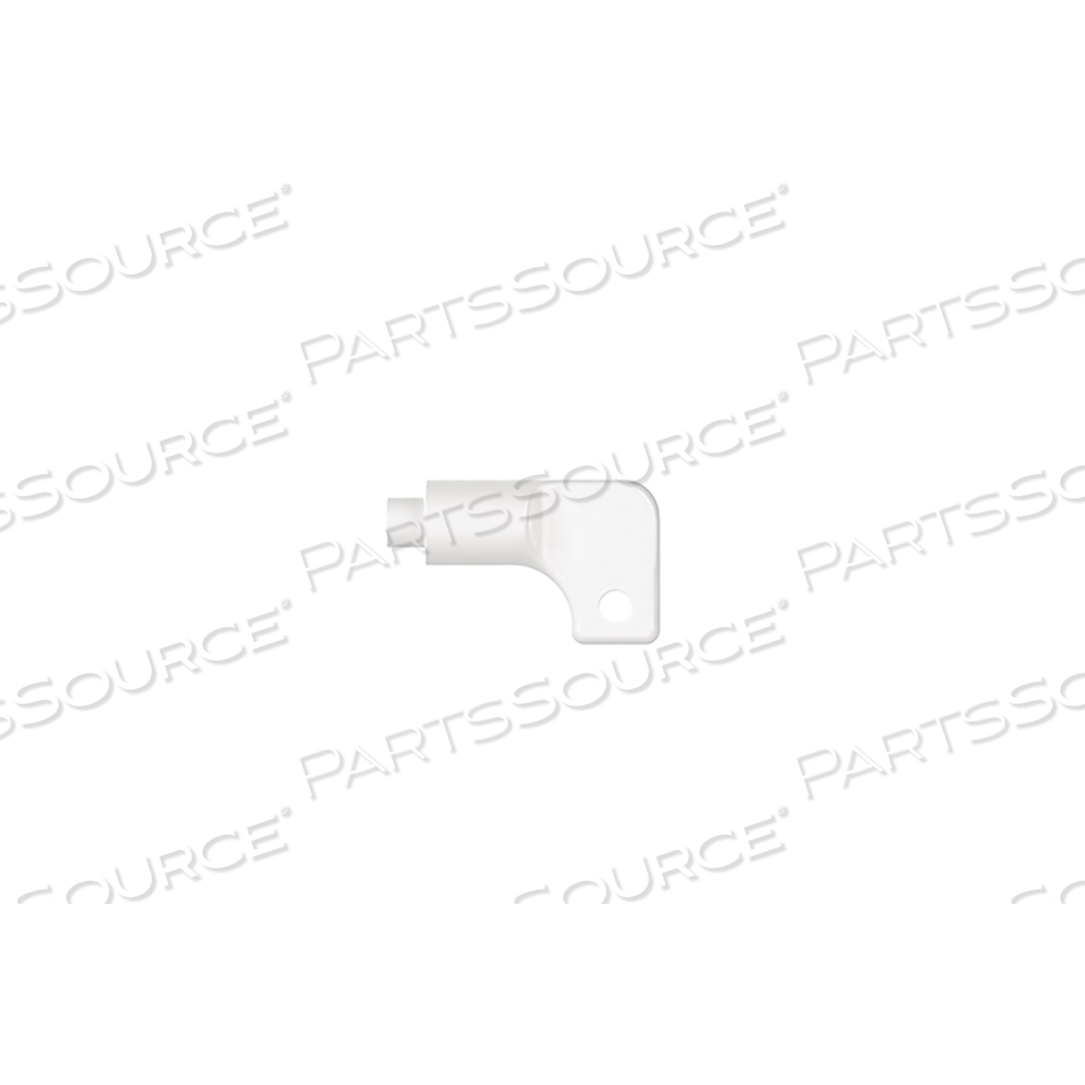 PURE BY GLOSS AND GUILD+PEPPER ABS MINI BRACKET - SCREW MOUNT, 1.25 X 0.84 X 3.65, WHITE by Gilchrist & Soames PURE BY GLOSS AND GUILD+PEPPER ABS MINI BRACKET - SCREW MOUNT, 1.25 X 0.84 X 3.65, WHITE by Gilchrist & Soames