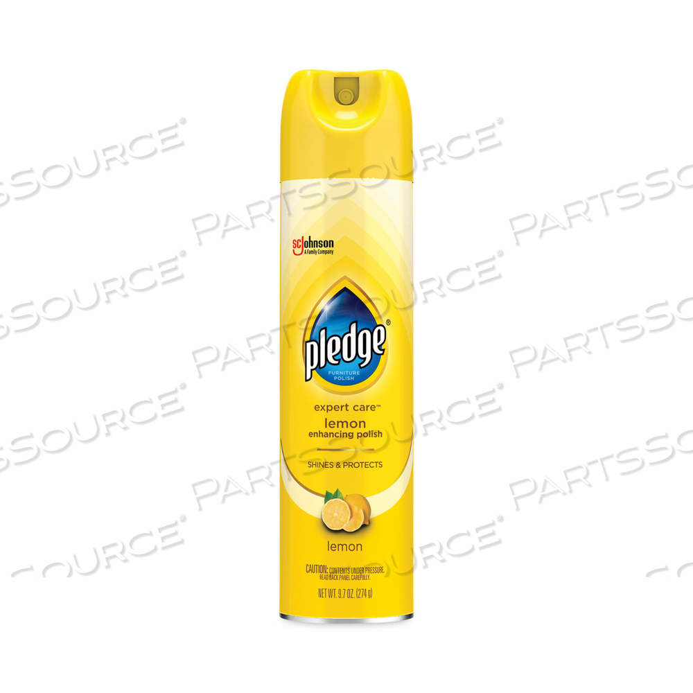 FURNITURE POLISH, LEMON, 9.7 OZ AEROSOL SPRAY by Pledge