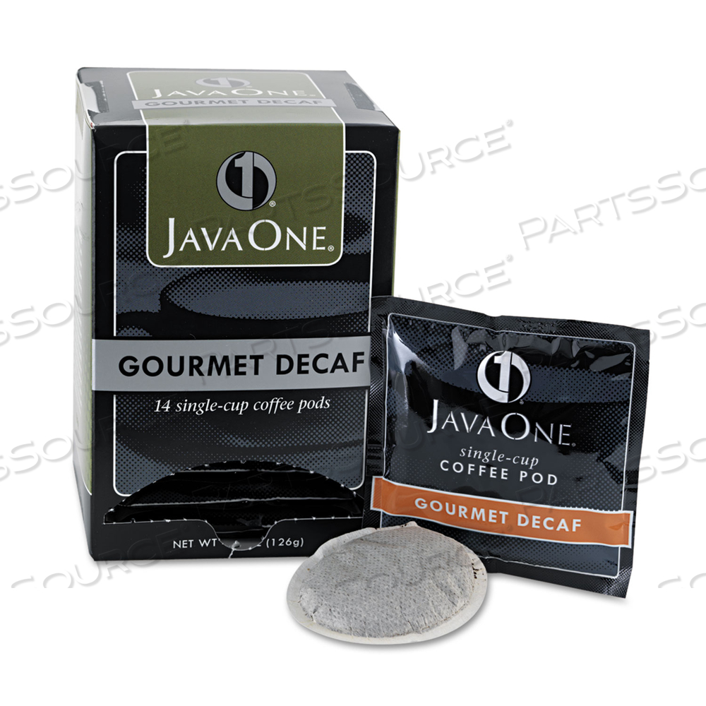 COFFEE PODS, COLOMBIAN DECAF, SINGLE CUP, PODS by Java One