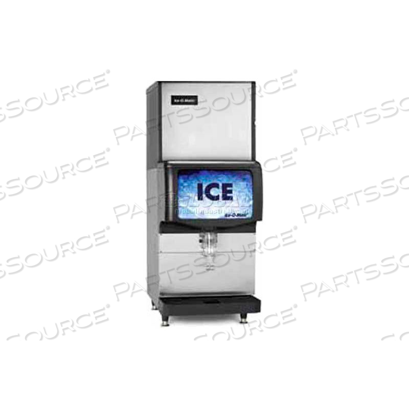 ICE OR WATER / ICE DISPENSER -150 LBS. STORAGE by Ice-O-Matic