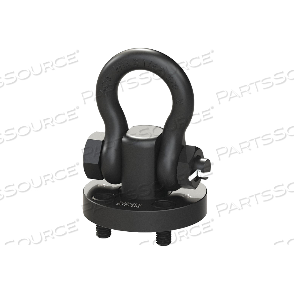 HOIST RING SCREW-ON 7/16-14IN by ADB Hoist Rings