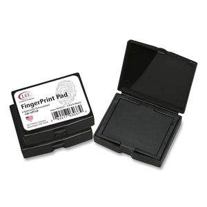 INKLESS FINGERPRINT PAD, 2.25" X 1.75", BLACK by Lee Products INKLESS FINGERPRINT PAD, 2.25" X 1.75", BLACK by Lee Products