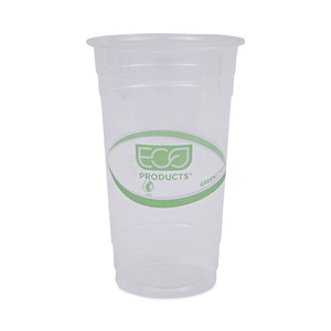 GREENSTRIPE RENEWABLE AND COMPOSTABLE PLA COLD CUPS, 24 OZ by Eco-Products