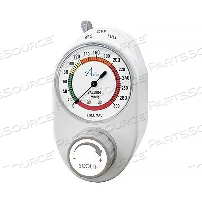 SUCTION REGULATOR ANALOG, CONTINUOUS/INTERMITTENT, USA by Amico Patient Care Corporation