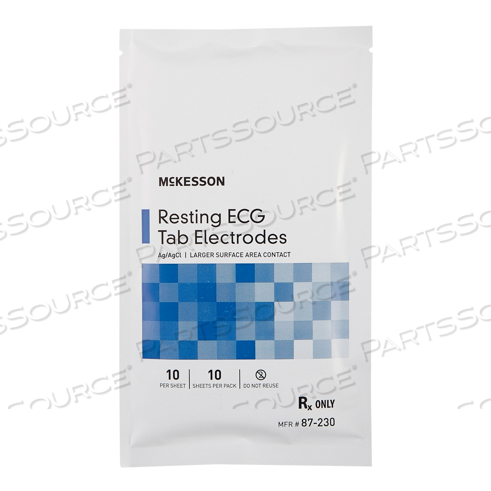 EKG TAB ELECTRODE (1000 PER BOX) by McKesson