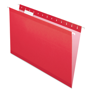 COLORED REINFORCED HANGING FOLDERS, LEGAL SIZE, 1/5-CUT TABS, ASSORTED COLORS by Esselte Pendaflex Corp. COLORED REINFORCED HANGING FOLDERS, LEGAL SIZE, 1/5-CUT TABS, ASSORTED COLORS by Esselte Pendaflex Corp.