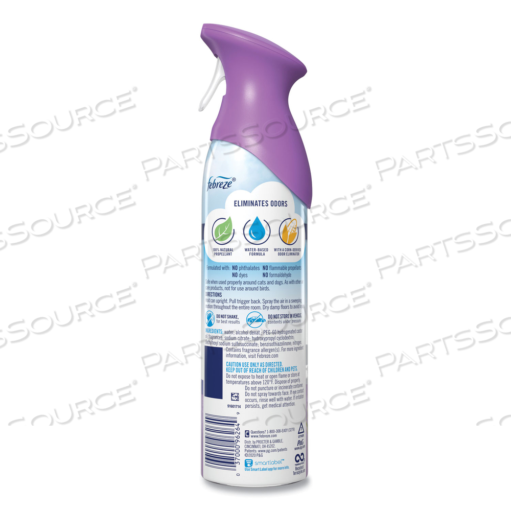 AIR, MEDITERRANEAN LAVENDER, 8.8 OZ AEROSOL SPRAY AIR, MEDITERRANEAN LAVENDER, 8.8 OZ AEROSOL SPRAY