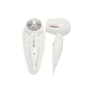 WALL MOUNTED HAIR DRYER - WHITE by Lodgingstar WALL MOUNTED HAIR DRYER - WHITE by Lodgingstar