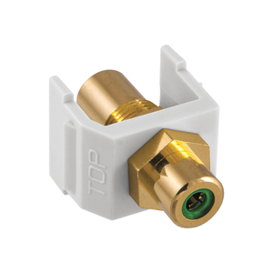 INLINE COUPLER RCA DUPLEX WHITE by Hubbell INLINE COUPLER RCA DUPLEX WHITE by Hubbell