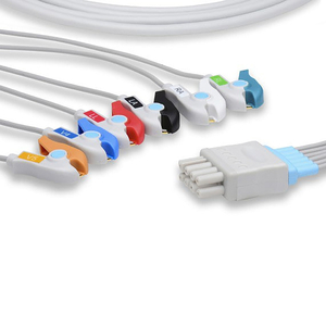 6-LEAD BLOCK, CLIP TYPE ECG CABLE by Nihon Kohden America