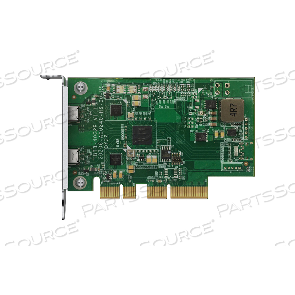 QNAP QXP-T32P, THUNDERBOLT ADAPTER, PCIE 3.0 X4, THUNDERBOLT 3 X 2 by QNAP Security