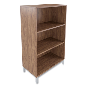 ESSENTIALS LAMINATE BOOKCASE, THREE-SHELF, 28W X 15D X 45.6H, ESPRESSO by Union & Scale