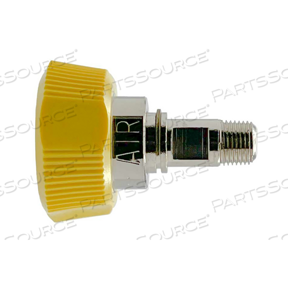 NIPPLE ASSEMBLY, DISS FEMALE HAND TIGHT, 1/4IN SIZE, DOMESTIC (US) COLOR TYPE, AIR GAS TYPE, HOSE BARB OUTER CONNECTION TYPE by Precision Medical, Inc. NIPPLE ASSEMBLY, DISS FEMALE HAND TIGHT, 1/4IN SIZE, DOMESTIC (US) COLOR TYPE, AIR GAS TYPE, HOSE BARB OUTER CONNECTION TYPE by Precision Medical, Inc.