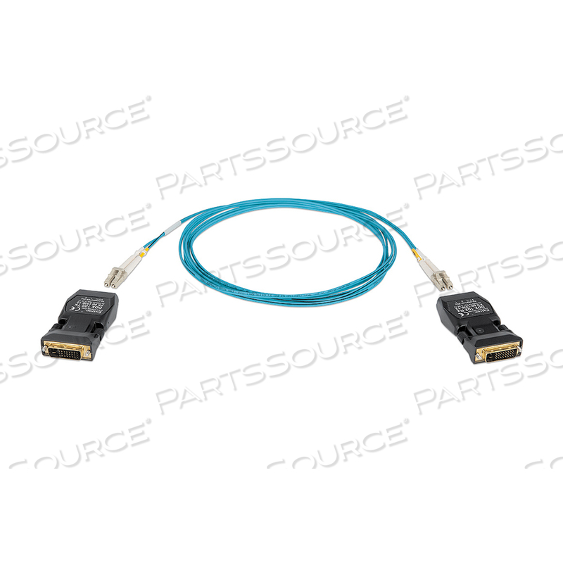 3 H X 7.5 W X 10.5IN D DUAL LINK DVI FIBER OPTIC TRANSMITTER AND RECEIVER 