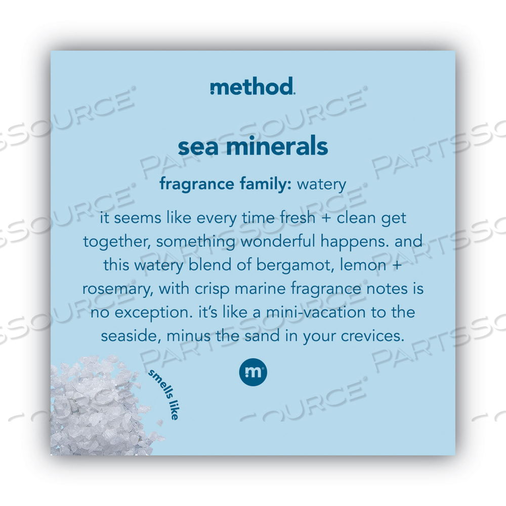FOAMING HAND WASH, SEA MINERALS, 10 OZ PUMP BOTTLE by Method