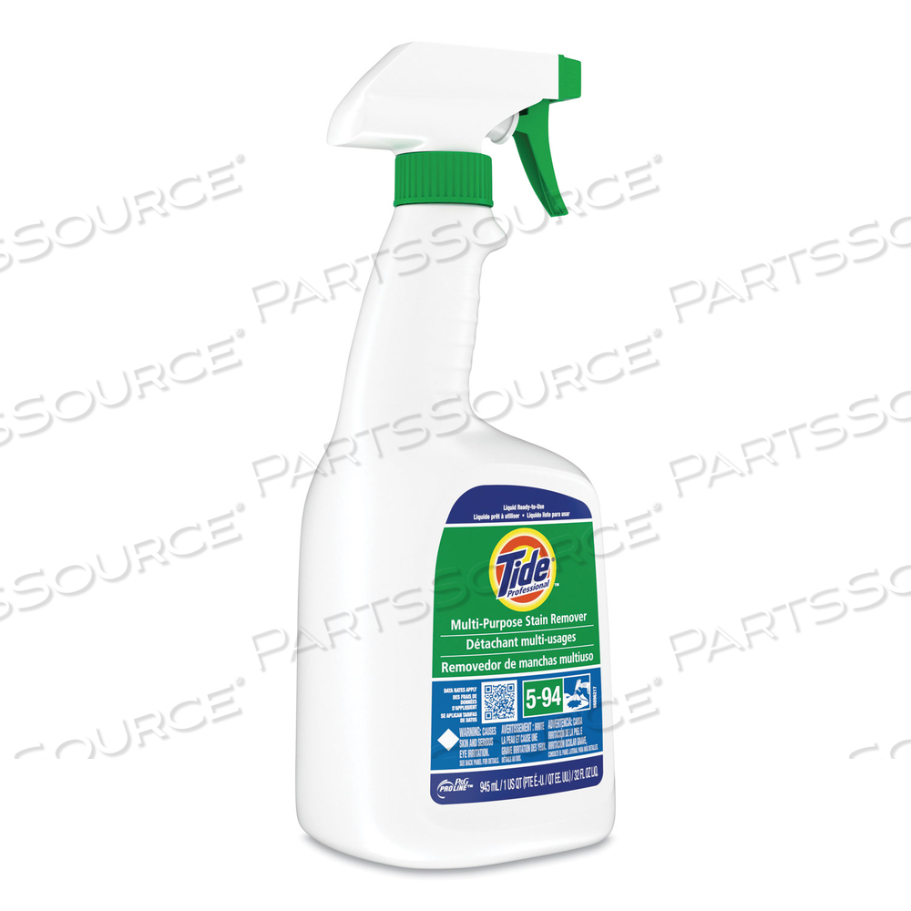 MULTI PURPOSE STAIN REMOVER, 32 OZ TRIGGER SPRAY BOTTLE by Tide MULTI PURPOSE STAIN REMOVER, 32 OZ TRIGGER SPRAY BOTTLE by Tide