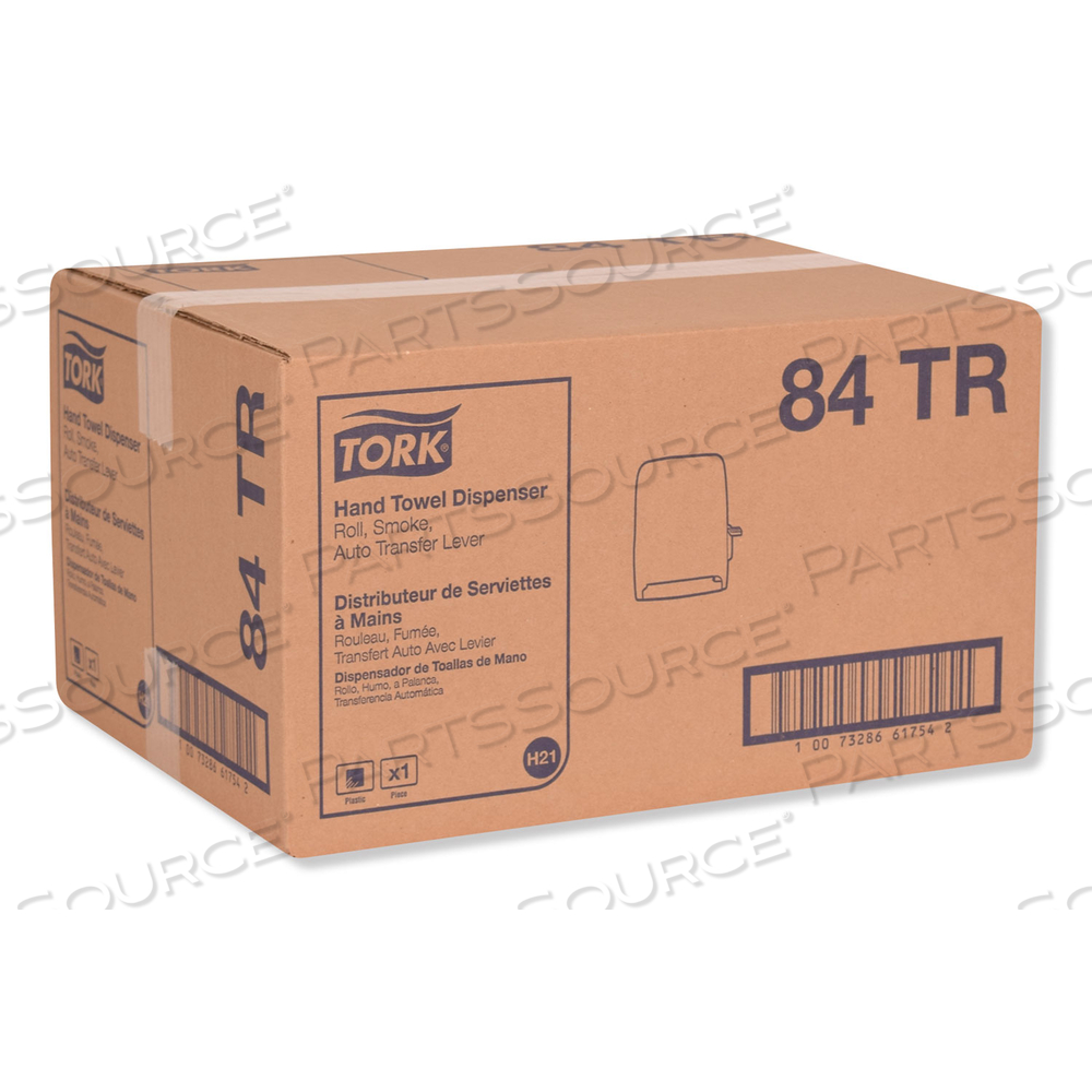 HAND TOWEL ROLL DISPENSER, 12.94 X 9.25 X 15.5, SMOKE by Tork