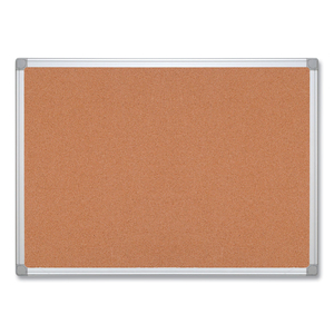 EARTH CORK BOARD, 36 X 48, ALUMINUM FRAME by MasterVision