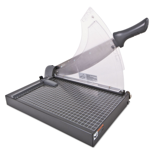 HEAVY-DUTY LOW FORCE GUILLOTINE TRIMMER, 40 SHEETS, 14" CUT LENGTH, METAL BASE, 10.5 X 17.5 by Swingline GBC